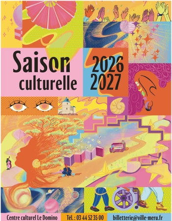 affiche agenda culturel de Méru 2026-2027