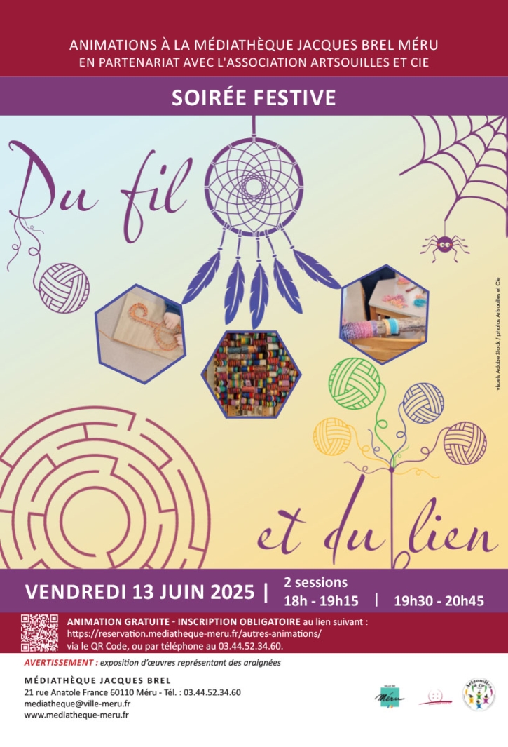 du fil et du lien affiche