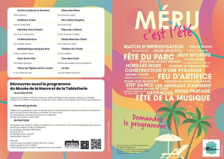 meru c'est l'été programme recto