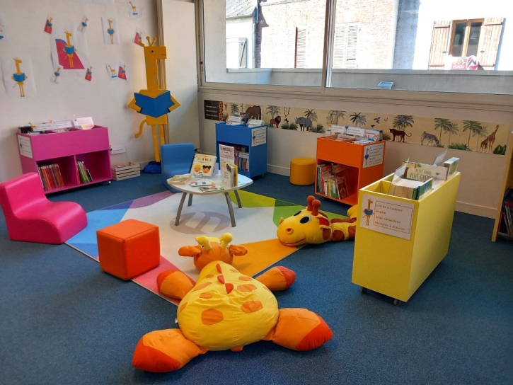 Vue de l'espace Edition Jeunesse Accessible