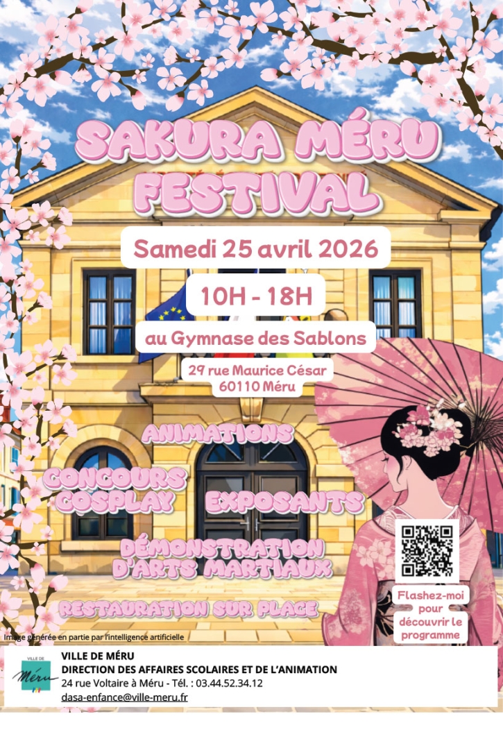sakura meru festival affiche