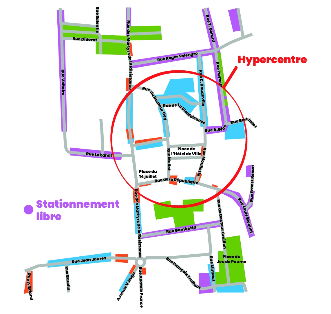Plan de stationnement