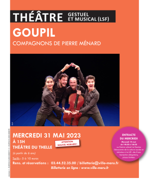 Affiche du spectacle Goupil