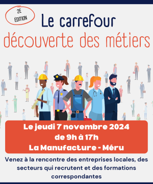 Carrefour découverte des métiers, un espace dédié à la découverte des diverses carrières et opportunités professionnelles.