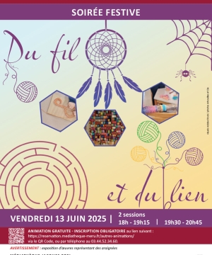 du fil et du lien affiche