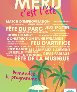 meru c'est l'été affiche