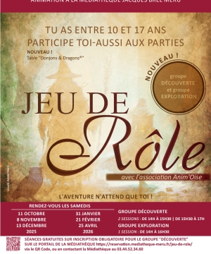 jeu de rôle affiche