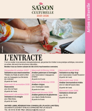 affiche l'entracte saison 2025-2026