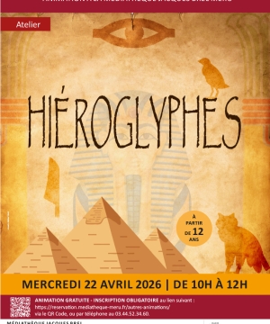 20-04-2026 hieroglyphes affiche