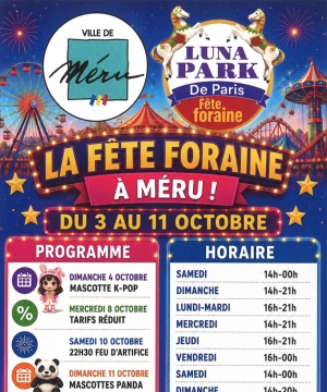 fête foraine affiche