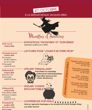 Monstres & sorcières affiche