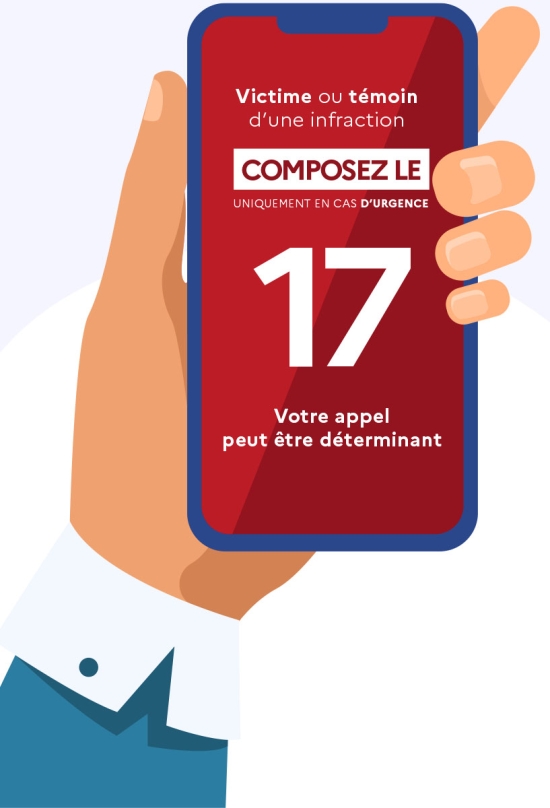 DANS QUELS CAS CONTACTER LE 17 ?