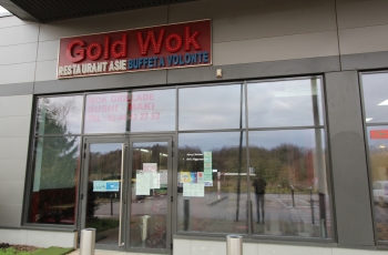 Vitrine Gold Wok