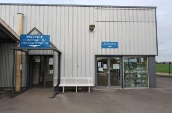 Vitrine Marbrerie Pompes Funèbres Heurtevent