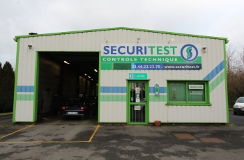 Vitrine Sécuritest Contrôle Technique Automobile 
